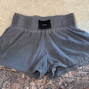 Gray soft shorts
